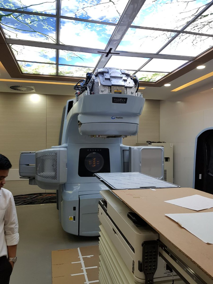 New Varian Clinac installed at National Cancer Centre, Phnom Penh in August 2017
